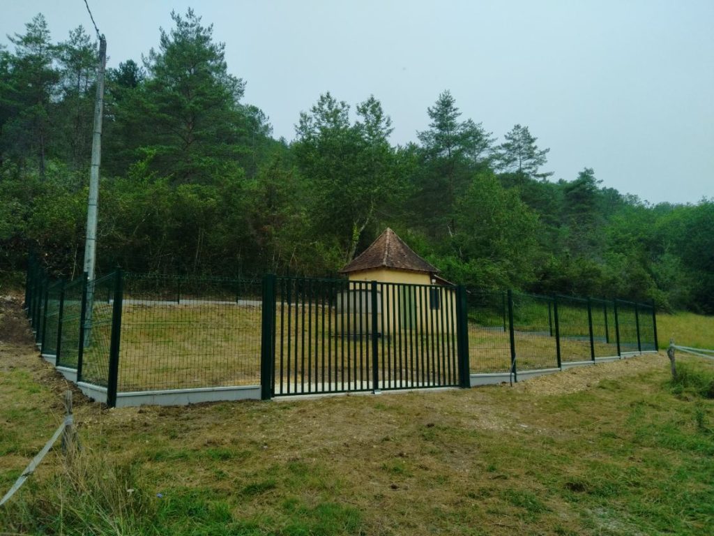 Chantier de sécurisation captage de Moulin Triquet Rouffignac Saint Cernin de Reilhac 2